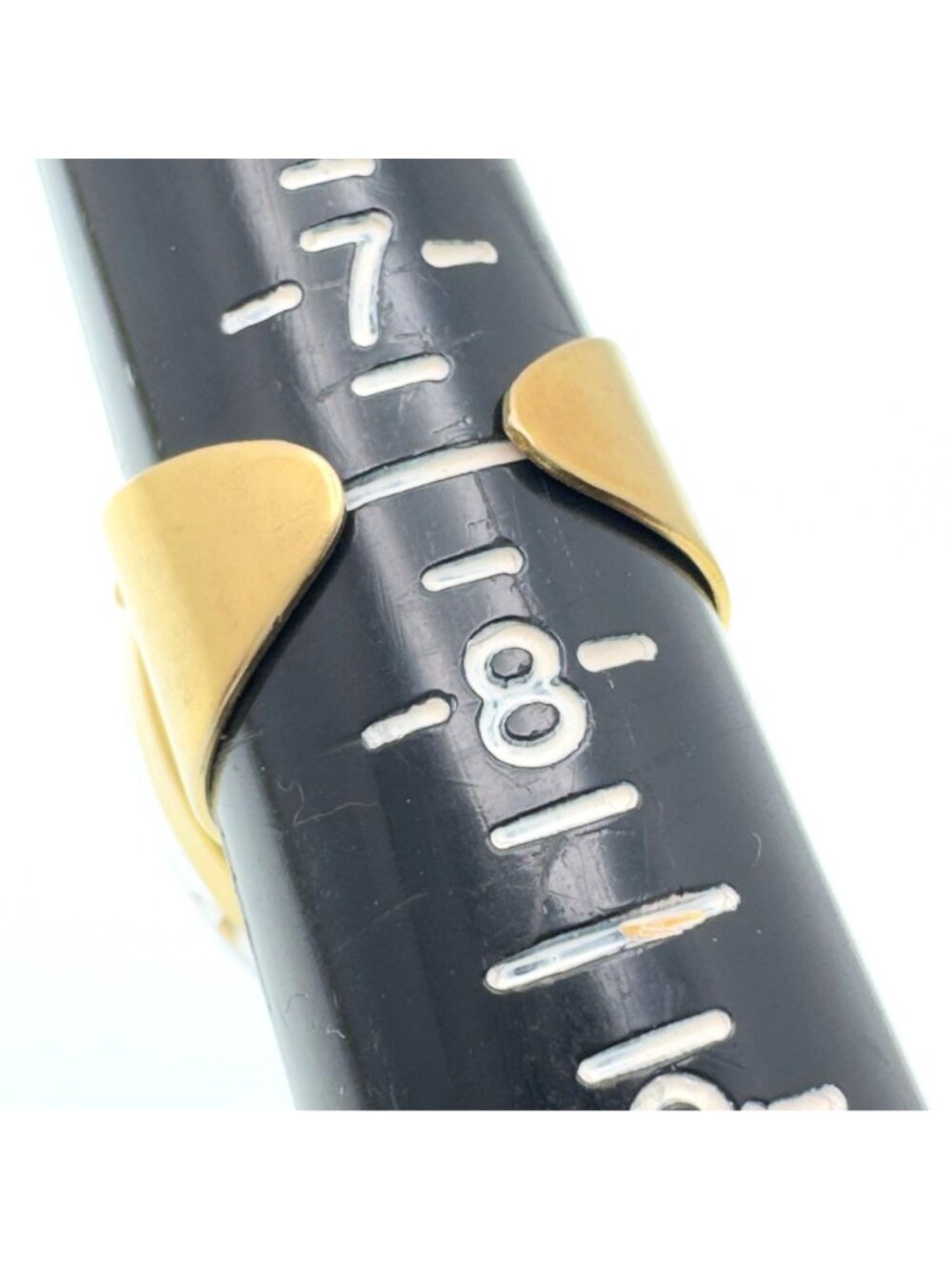 Gold-Tone Om Symbol Crystal Statement Ring Size 7-8 Adjustable 14.48g - Picture 5 of 9